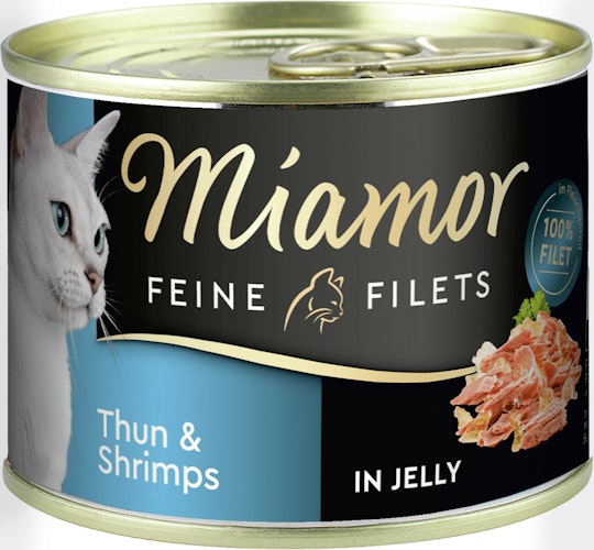 Miamor Feine Filets in Jelly 185g Dose Katzennassfutter