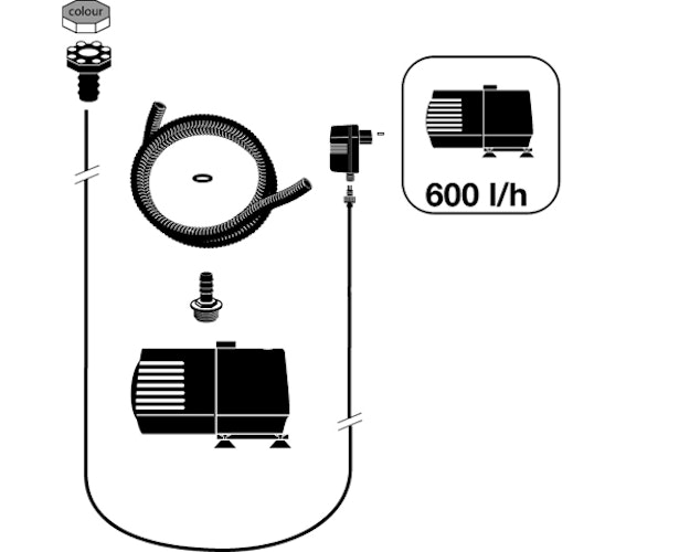 Ubbink Wasserspiel Gartenbrunnen Oslo