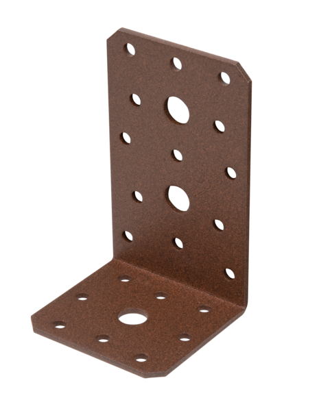 Thumbnail - Alberts DURAVIS® Winkelverbinder 100x60x60mm Rostbraun