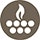 Holzkohlegrill-Logo