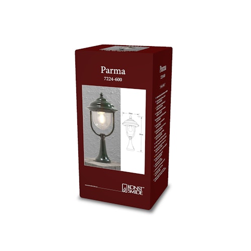 Konstsmide Sockelleuchte Parma, versch. Farben