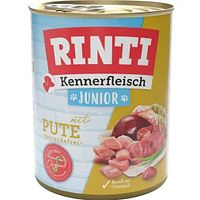 Rinti Kennerfleisch Junior mit Pute 800g Hundenassfutter