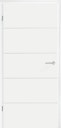 Vorschaubild Hörmann Zimmertür-Komplettset aus BaseLine-Zarge und DesignLine Holz-Zimmertürblatt Stripe 15 mit 4 Streifen