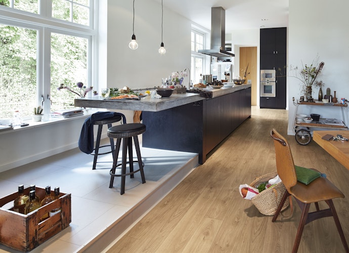 Handmuster Meister Laminatboden MeisterDesign. laminate LD 150 1288 x 198 x 8 mm 07149 Eiche Chianti Porensynchron-Struktur