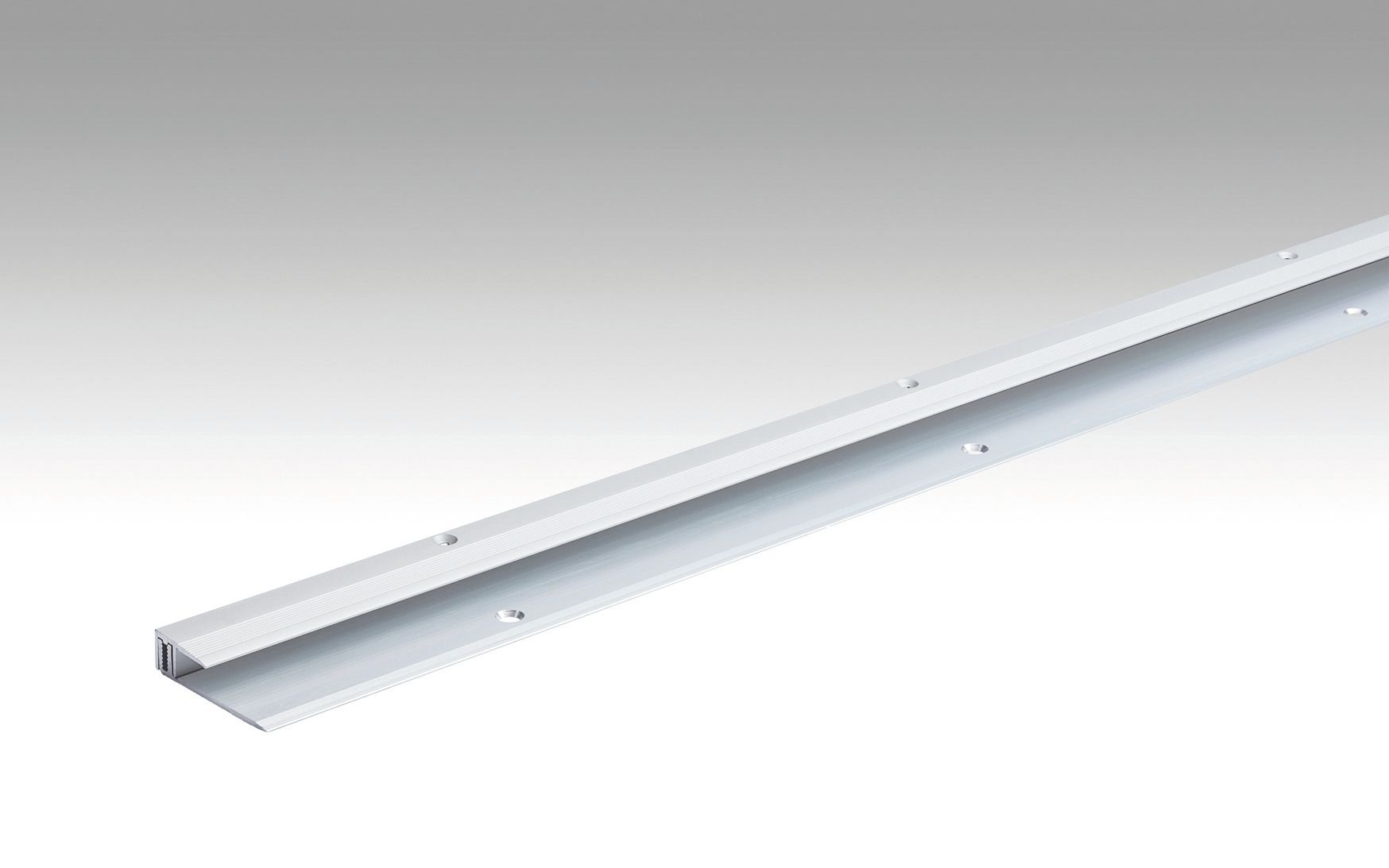 MEISTER Abschlussprofil Typ 201 Silber eloxiert 220 - 1000 mm