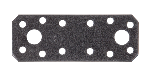 Alberts® DURAVIS® Flachverbinder 96x35x2,5mm schwarzdiamant