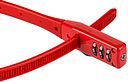 Vorschaubild KRYPTONITE Zahlen-Kabelschloss Click Lock rot