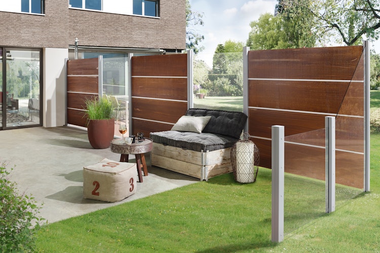 Traumgarten SYSTEM Board XL Zaun-Set 1780 x 1800 mm 