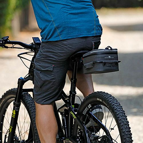 Rixen & Kaul Satteltasche Contour schwarz 4 l