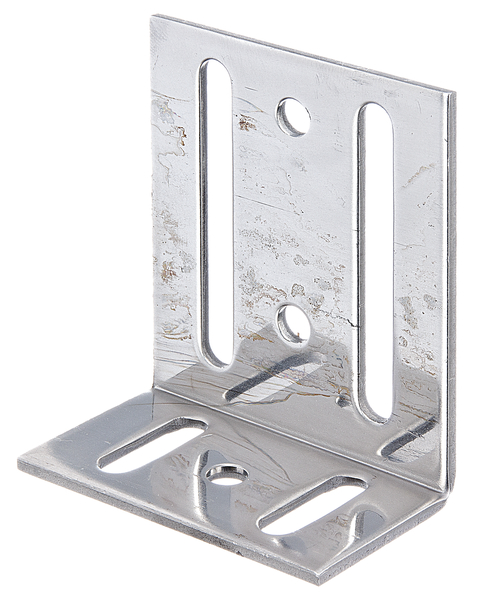 Alberts® Verstellwinkel mit Langloch Edelstahl  35x75x65 mm