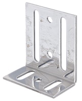 Alberts® Verstellwinkel mit Langloch Edelstahl  35x75x65 mm