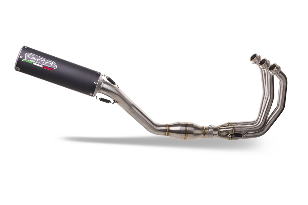 GPR Komplettauspuffanlage Yamaha MT-09 2021/2023 e5 M3 BLACK TITANIUM FS