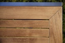 Diamond Garden Tisch SIENA 180x90 cm, Edelstahl / Premium Teak - Auslaufartikel