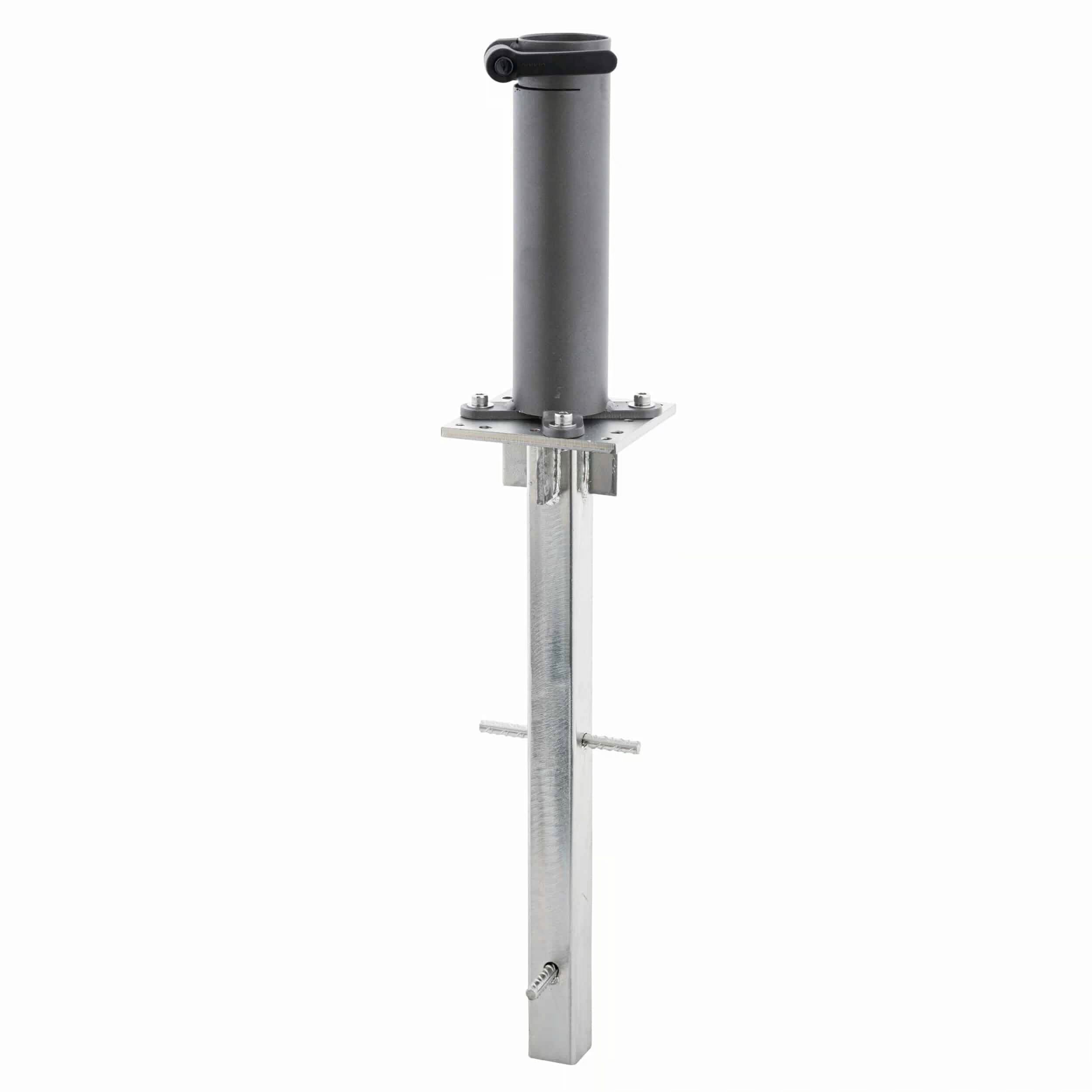doppler Bodenanker + Aufsatzrohr Universal 5,0 cm, Stahl