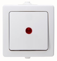 Kopp Kontrollschalter NAUTIC arktis-weiß