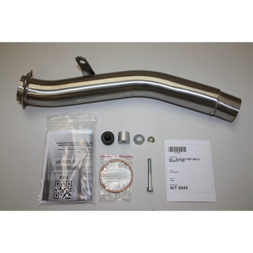 IXIL Hexoval Evolution Edelstahl gebuerstet Suzuki GSF 600 Bandit