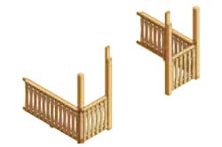 Brüstung für Dachverlängerung passend zu Bern und Toronto