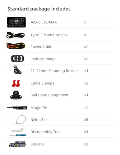 Chigee AIO-6 Max Smart Riding Display