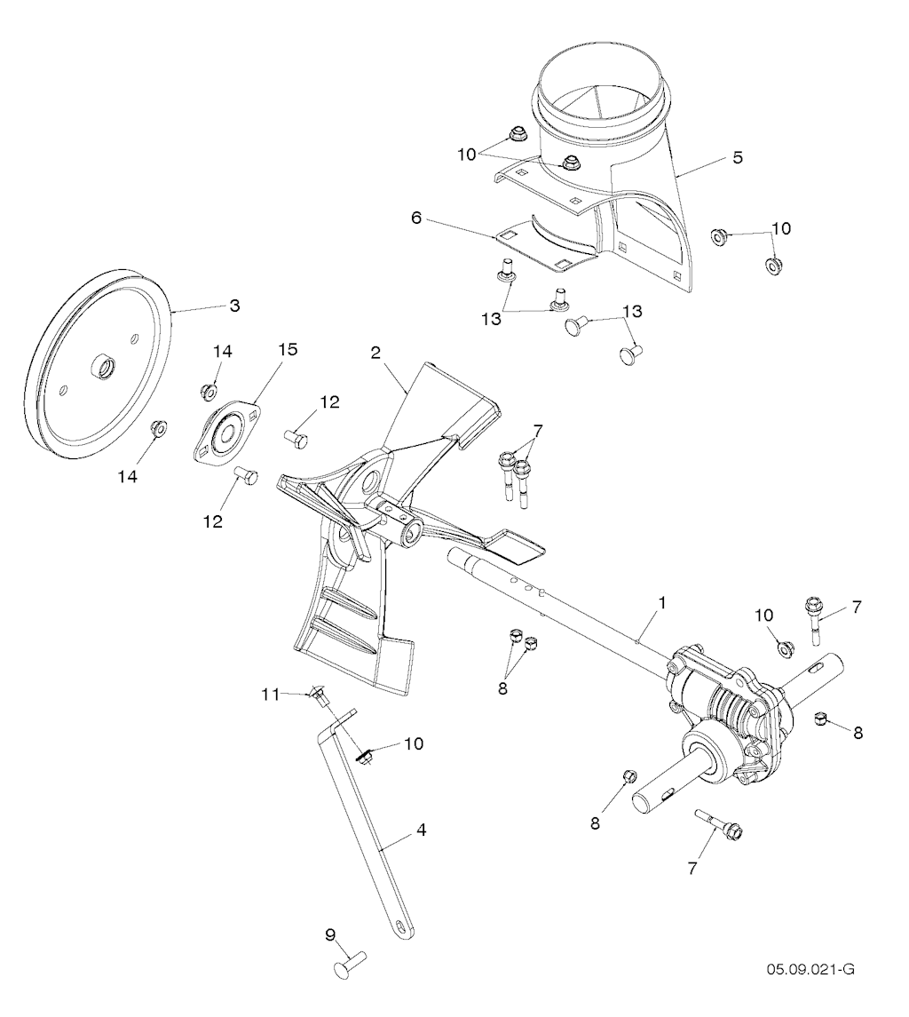 Explosionszeichnung Ersatzteile