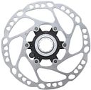 Vorschaubild Shimano Bremsscheibe RT-EM600 203 mm silber mit Magnet, mit Innenverzahnung, für STEPS