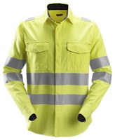 Snickers ProtecWork, Langarm-Schweißerhemd, Warnschutzklasse 3