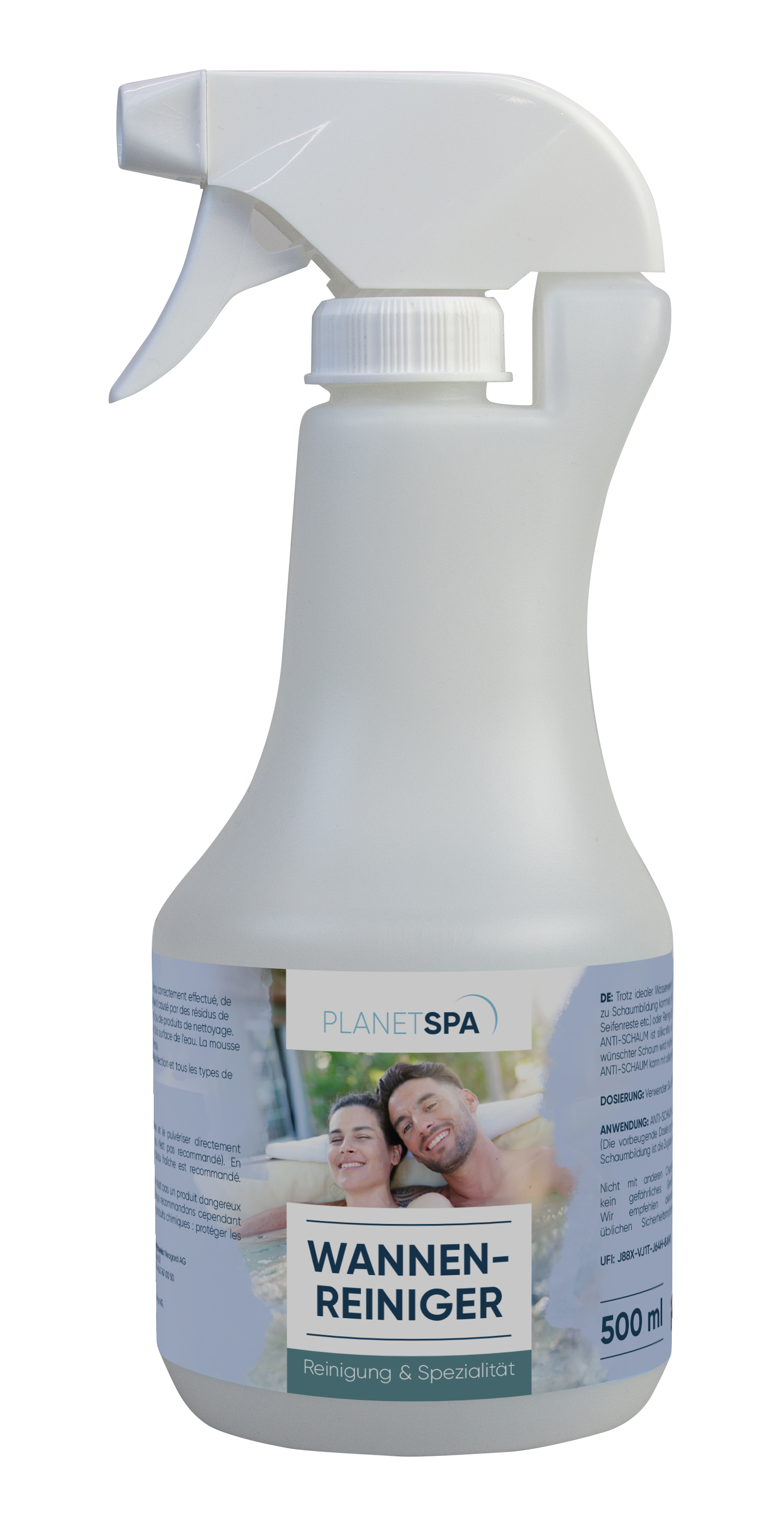 Summer Fun Planet Spa Wannen Reiniger 500 ml mit Sprühkopf