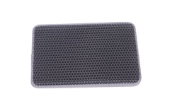 NOBBY Sieb-Vorleger Katzentoilette grau eckig 30 x 45 cm