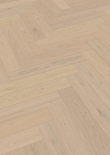 MEISTER Lindura-Holzboden HS 500 Fischgrätformat Eiche classic champagner gebürstet 8930 - ultramattlackiert