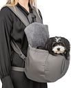 Vorschaubild TRIXIE Fronttasche Molly, 25 × 38 × 17 cm, grau