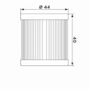 Vorschaubild MIW Ölfilter S3003 Papierfilter (OEM-Qualität)