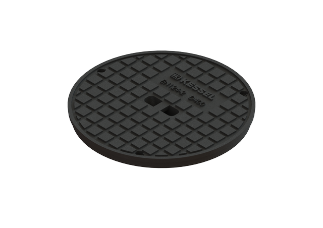 Kessel 680313 - Abdeckplatte d=400 mm, Kl. D 40t