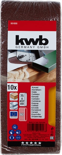 kwb 10Schl-Bänd Korund 75x457 K 60 901906