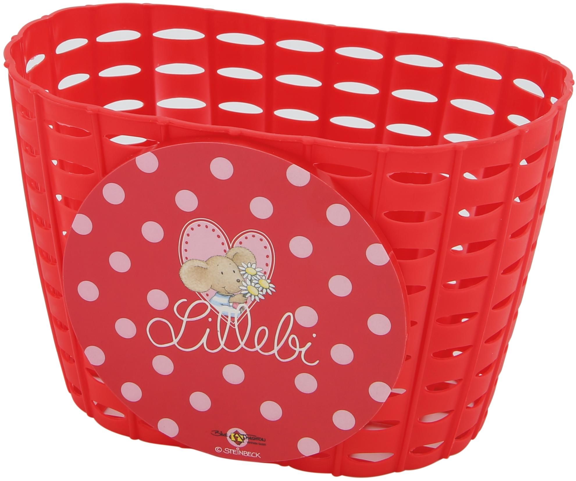 Bike Fashion Kinderkorb Lillebi rot