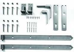 FelixWood® Sichtschutz Torbeschlag-Set für Einzeltore