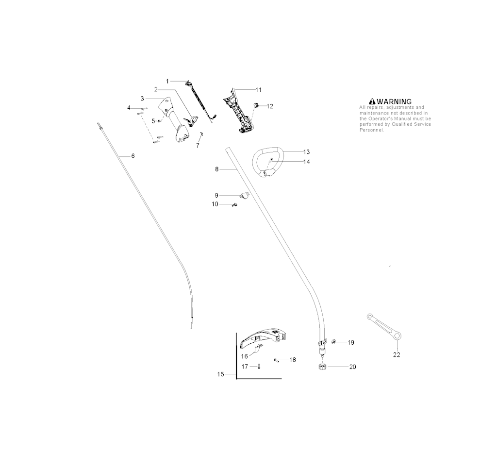 Explosionszeichnung Ersatzteile