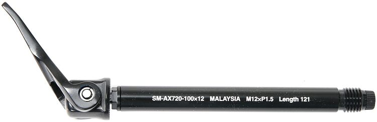 Shimano Vorderradsteckachse E-Thru SM-AX720 12 mm schwarz