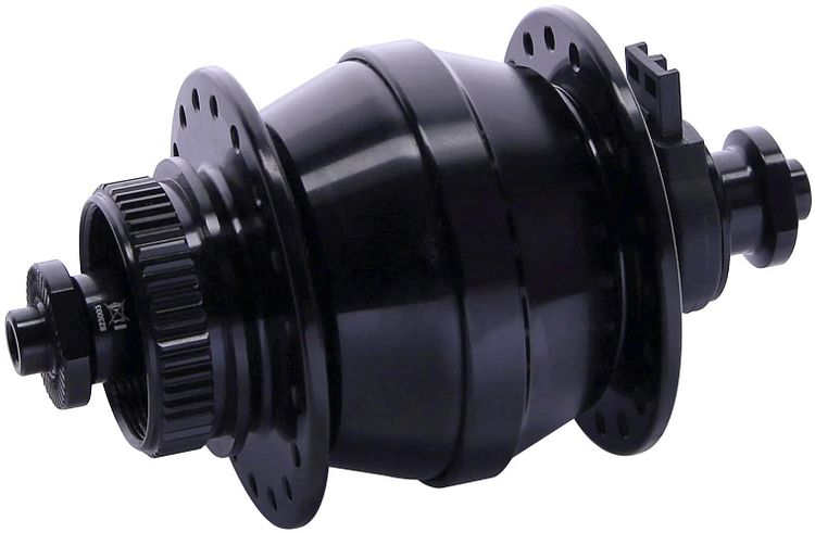 CONTEC Nabendynamo Powerhouse Hub 1 36 Loch schwarz
