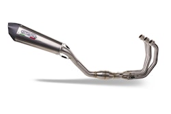 GPR Komplettauspuffanlage Yamaha Tracer 9 GT 2021/2024 GP EVO4 TITANIUM FS