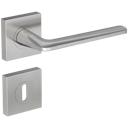 Vorschaubild Griffwerk Türgriff REMOTE Schraubtechnik eckig - Samtgrau, Kaschmirgrau, Graphitschwarz