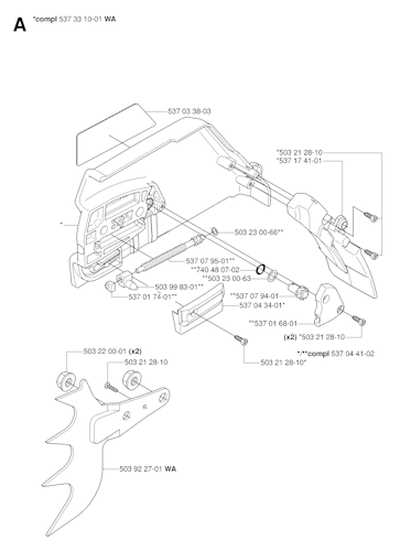 Husqvarna Kettensägen 20070100001 570 AutoTune