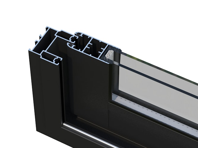 Palmako Glashaus Saga 16,6 m² Slide Plus