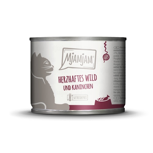 MJAMJAM Leckere Mahlzeit 200g Dose Katzennassfutter