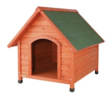 TRIXIE natura Hundehütte Cottage mit Satteldach M-L 83x101x87cm natur