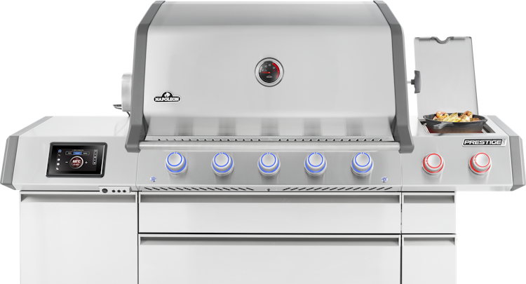 Napoleon Prestige PRO 665, Connected, Edelstahl, inkl. Drehspieß