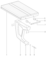 Metabo TISCHVERLAENGERUNG PKU250