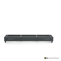 Apple Bee Lounge MIX & MATCH Dreier-Modul 216 x 72 cm, Aluminium Anthrazit - Auslaufartikel