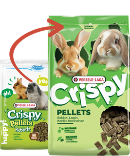 Versele CRISPY Pellets Kaninchen 1 x 2kg