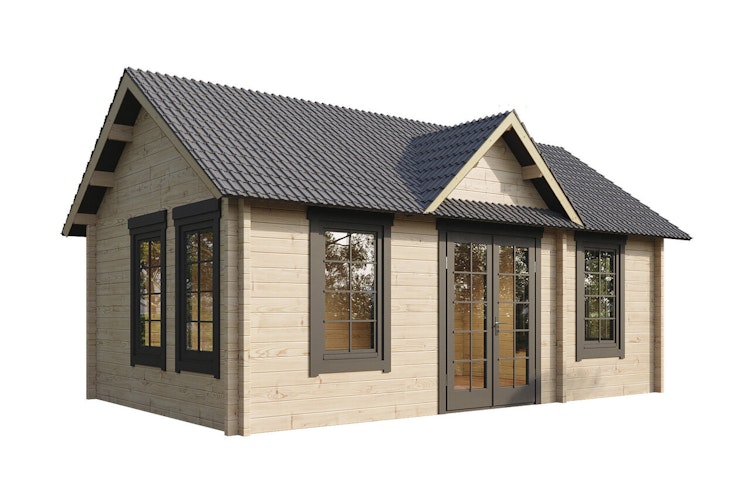 Wolff Finnhaus Gartenhaus Sandwald 26 - 70 mm