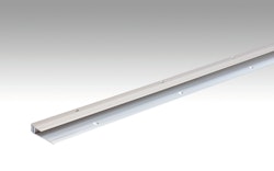 MEISTER Abschlussprofil Typ 201 Edelstahl-Oberfläche 340 - 2700 mm