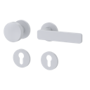 Vorschaubild Griffwerk Wechselgarnitur VAYA 265 MINIMAL MODERN fast2fix Fast2Fix Rosetten rund Knopf R2 Seidenweiß R